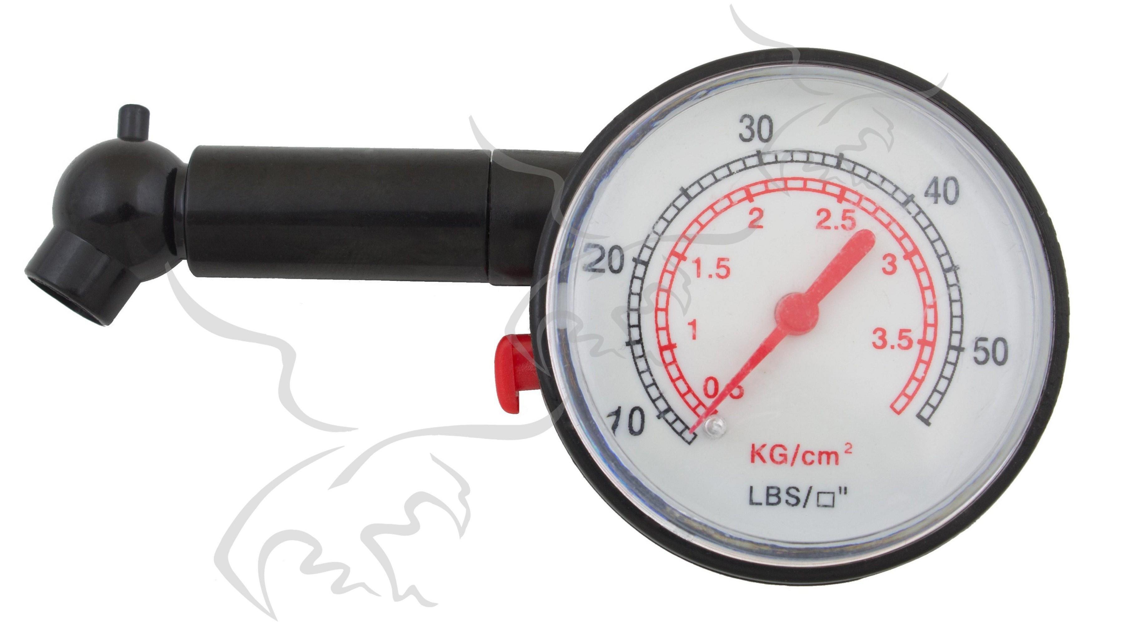 Manómetro para medir la presión aire en las ruedas