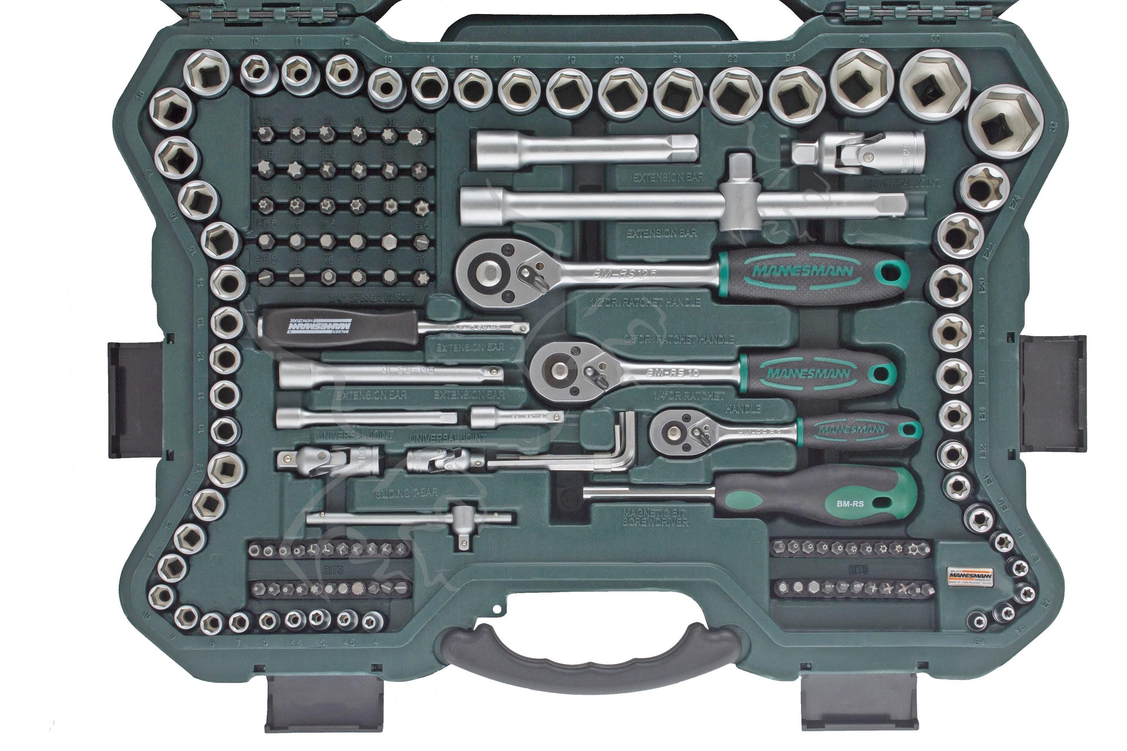 Maletín herramientas electrónico Mannesmann 20 piezas