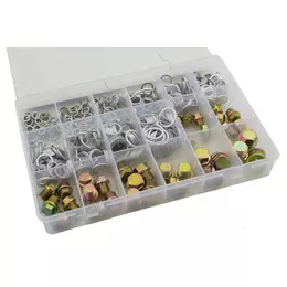 Juego de 534 tapones y arandelas para cárter