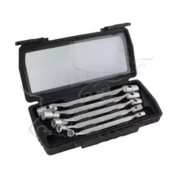 Juego de 5 llaves de vaso articuladas. Mannesmann