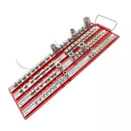 Bandeja con raíles  para 80 llaves vaso