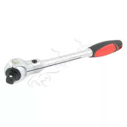 Llave de carraca de 3/8" con cabezal giratorio