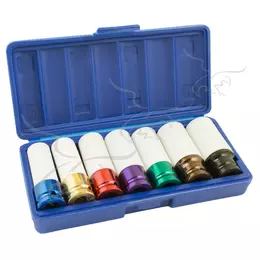 Añadir a la cesta Vasos de impacto para ruedas y llantas de aluminio 1/2" Vasos de impacto para ruedas y llantas de aluminio 1/2"