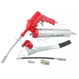 Pistola engrasadora neumática y de palanca 500 cc