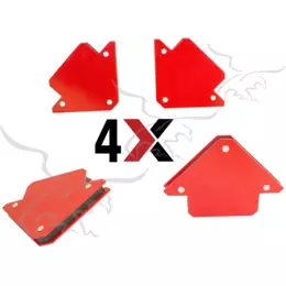 Añadir a la cesta 4 x Escuadras magnéticas para soldador de 12 Kg 4 x Escuadras magnéticas para soldador de 12 Kg
