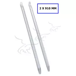 2 x Palancas para desmontar neumáticos. Desmontables de 910 mm