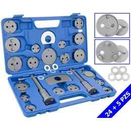 Añadir a la cesta Reposicionador de pistones de frenos 24 + 5 piezas Reposicionador de pistones de frenos 24 + 5 piezas