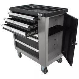 Carro de herramientas para taller 6 cajones + puerta lateral LUX6DR