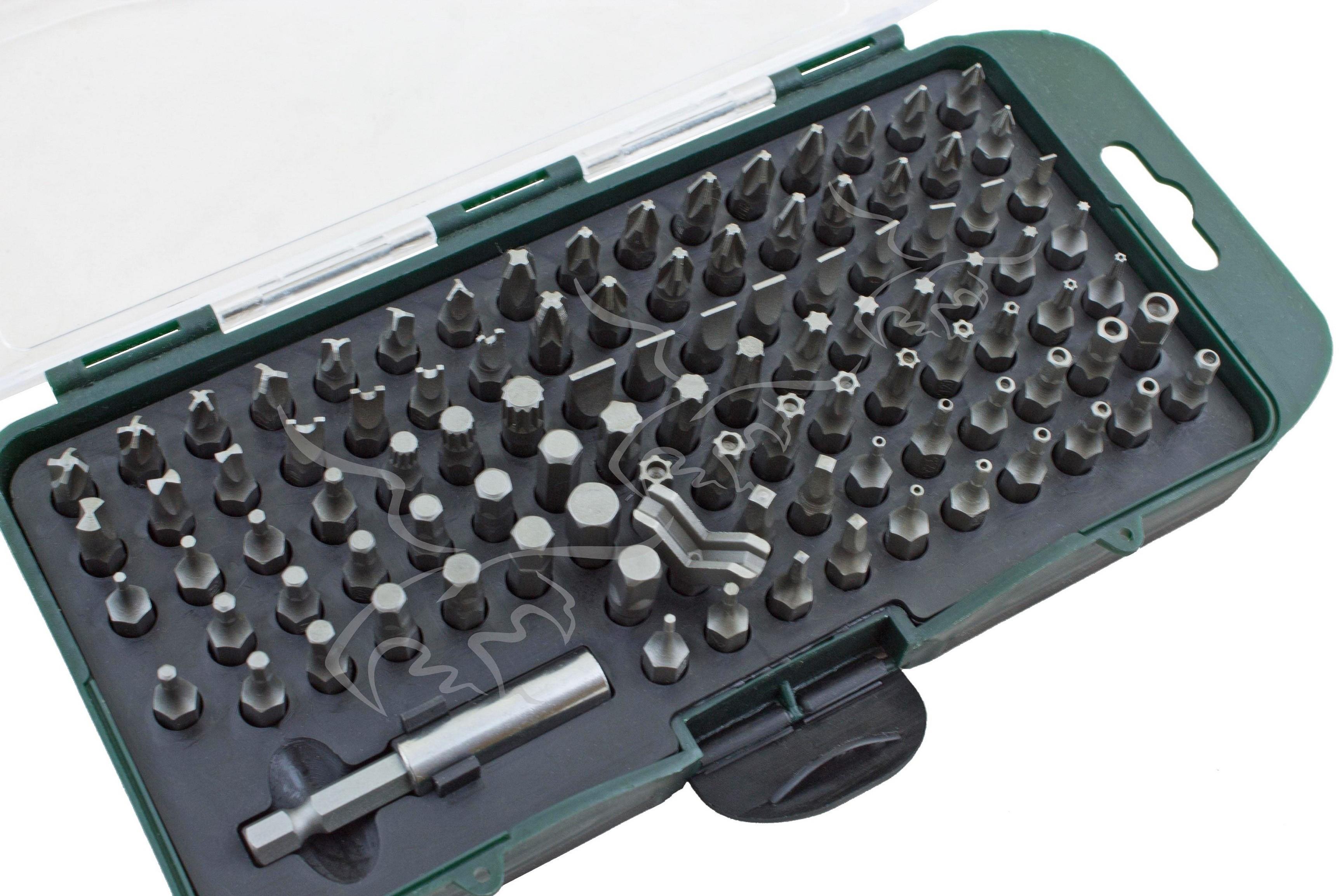 Mannesmann - M 294-100 - Maletín de herramientas de 100 piezas, acero  especial