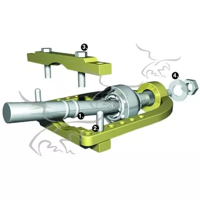 Extractor de juntas homocinéticas universal para transmisión