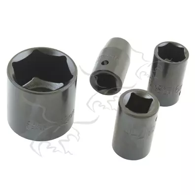 Vasos de impacto hexagonales 1/2" 10 a 32 mm