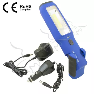 Linterna con LED recargable con batería de litio