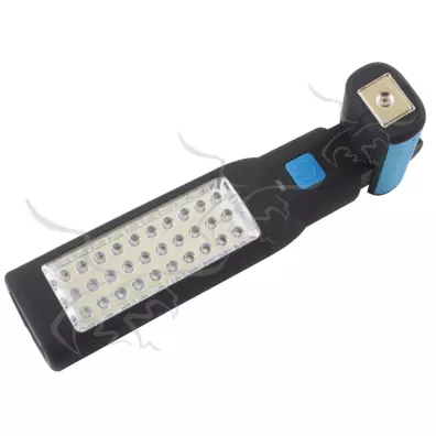 Linterna portátil de 37 LEDS. Batería de litio