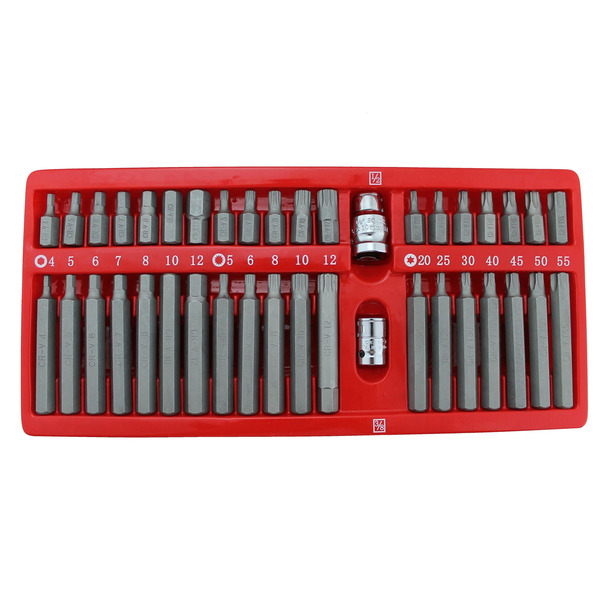 Puntas y bits Torx, allen y XZN para atornillar. 40 PZS