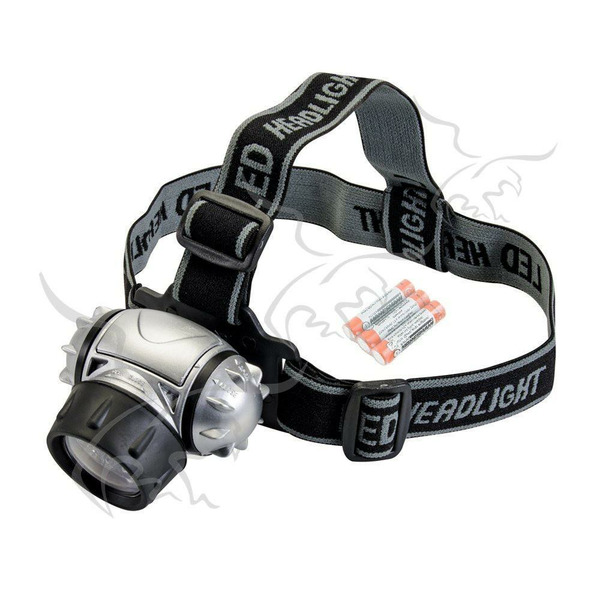 Linterna frontal LED para la cabeza