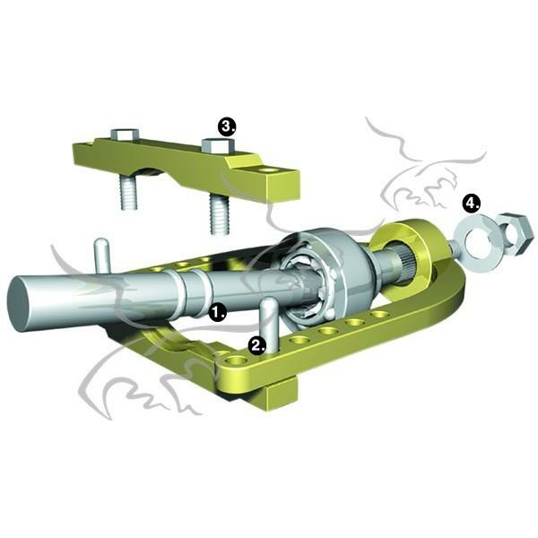 Extractor de juntas homocinéticas universal para transmisión