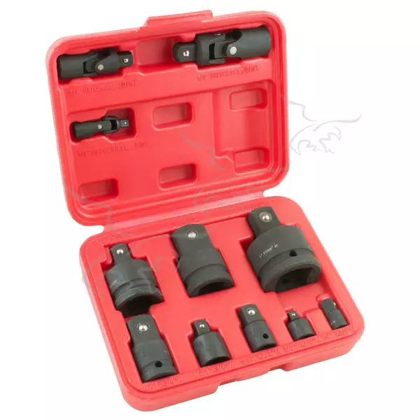 Adaptadores y articulaciones de impacto 1/4" a 1" 11 PZS