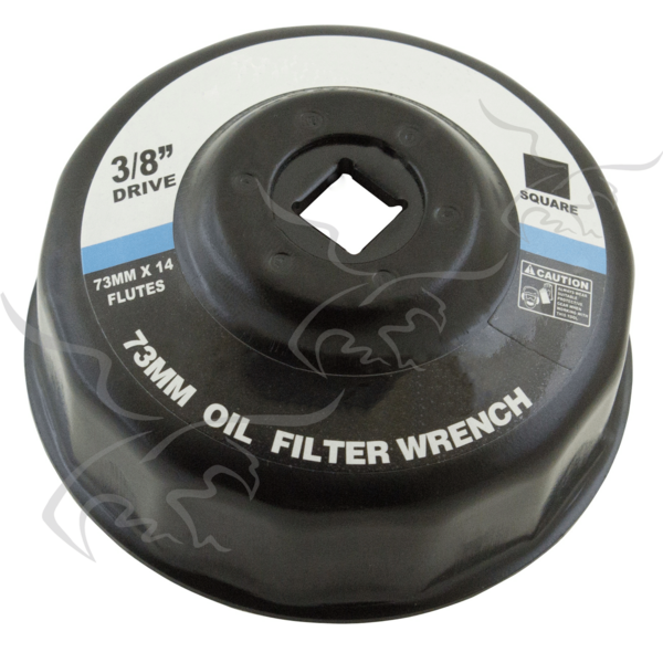 Llave de cazoleta para filtros de aceite 73 mm x 14 caras