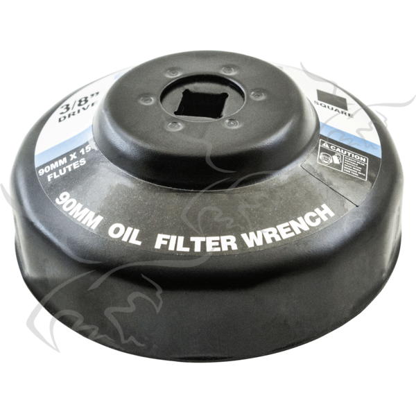 Llave de cazoleta para filtros de aceite 90 mm x 15 caras