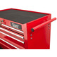 Carro de herramientas para taller 7 cajones rojo JPC7R