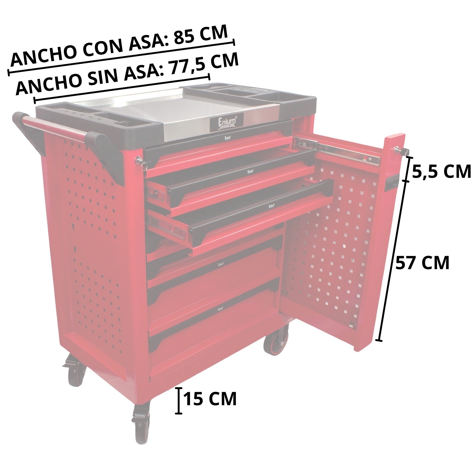 Medidas deslizante PREM8EC